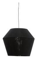 Light & Living Hanglamp 'Agaro' Katoen, 71cm, kleur Zwart - thumbnail
