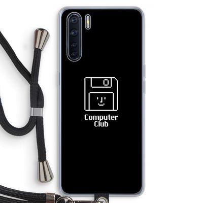 Hello: Oppo A91 Transparant Hoesje met koord