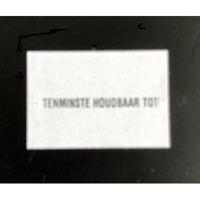 Etiket Sato 16x23mm Tenminste houdbaar t