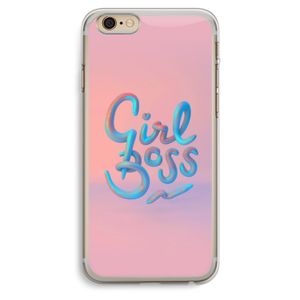 Girl boss: iPhone 6 Plus / 6S Plus Transparant Hoesje