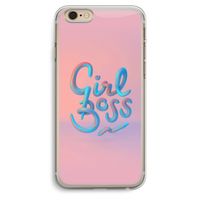 Girl boss: iPhone 6 Plus / 6S Plus Transparant Hoesje