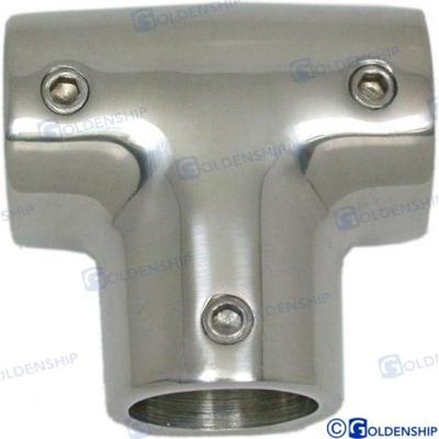 Uniónes y codos GS72333 - CONEXION ""T"" INOX. UNIV. 90º 7/8"" 22MM