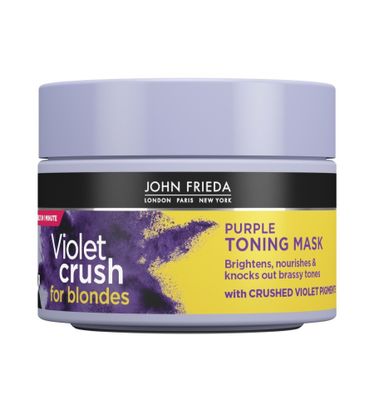 Violet crush purple toning mask