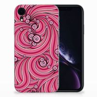 Apple iPhone Xr Hoesje maken Swirl Pink