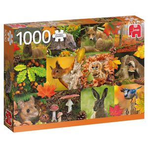 Premium Collection Dieren in de herfst 1000 stukjes