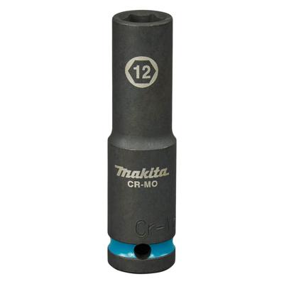 Makita E-16433 Impact Black Krachtdop 1/2" lang | 12 mm