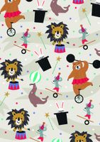 Kadopapier Circus Animals - thumbnail