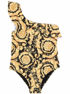 Versace Kids maillot de bain à imprimé Barocco Kids - Noir