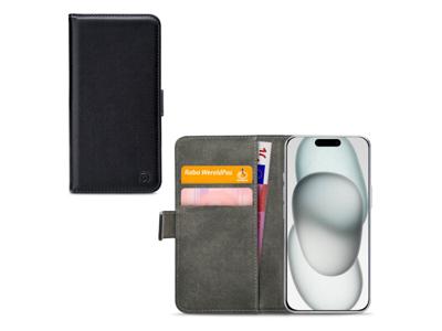 Mobilize Mobilize Classic Gelly Wallet Book Case Apple iPhone 13/14/15 Black