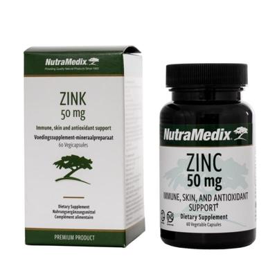 Zink 50mg 60 Capsules Zink 50mg 60 Capsules