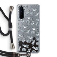 Poezen: OnePlus Nord Transparant Hoesje met koord
