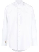 Billionaire chemise à logo brodé - Blanc