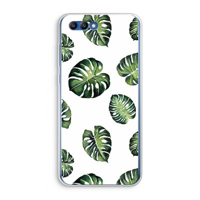 Tropische bladeren: Honor 10 Transparant Hoesje