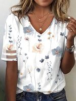 Casual Floral Loose T-Shirt