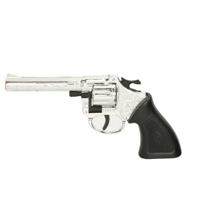 Wicke - Cowboy speelgoed revolver/pistool - kunststof - 8-schots plaffers