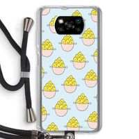 Citroenen: Xiaomi Poco X3 Pro Transparant Hoesje met koord