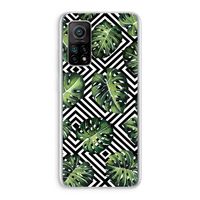 Geometrische jungle: Xiaomi Mi 10T 5G Transparant Hoesje