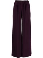 Gianluca Capannolo pantalon ample Antonia à taille-haute - Violet