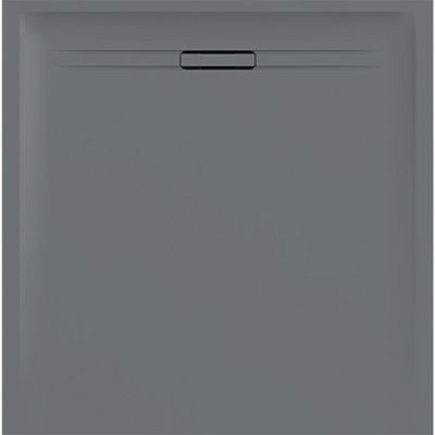 Geberit Sestra Douchevloer - 80x80cm - grijs leisteen 550.291.00.2