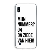 Da ziede van hier: Samsung Galaxy A10 Transparant Hoesje