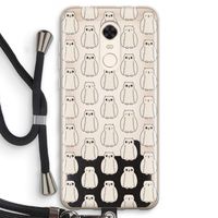 Uilen: Xiaomi Redmi 5 Transparant Hoesje met koord