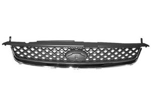 GRILL ZWART +Chroom Lijst 1806514