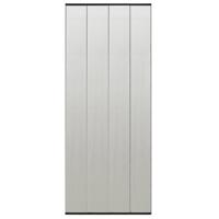 VidaXL Vliegengordijn 100x220 cm polyester mesh zwart