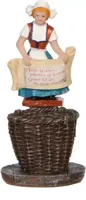 Luville Efteling Prullenmand 3x3x7 cm Luville Efteling Prullenmand 3x3x7 cm
