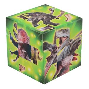 Johntoy Dinosaurus breinpuzzel kubus