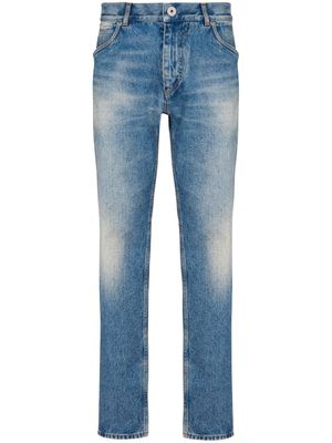 Balmain jean à coupe droite - Bleu
