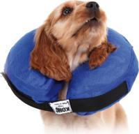 Herstelhalsband voor honden KVP Kong Cloud Blauw Opblaasbaar (33-46 cm) (0035585081359)