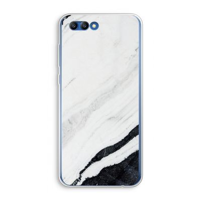 Elegante marmer: Honor 10 Transparant Hoesje