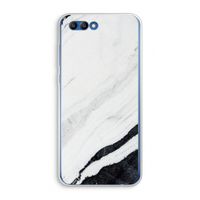 Elegante marmer: Honor 10 Transparant Hoesje