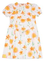 Marni Kids robe Sunny Day à fleurs - Blanc - thumbnail