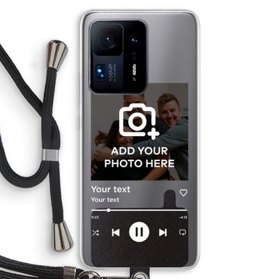 Music Player: Xiaomi Mi Mix 4 Transparant Hoesje met koord