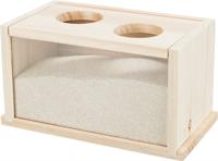 Trixie zandbad voor muizen / hamsters hout