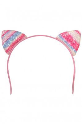 Diadeem Kattenoortjes Glitter Multikleur