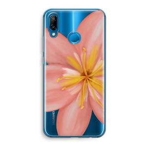 Pink Ellila Flower: Huawei P20 Lite Transparant Hoesje