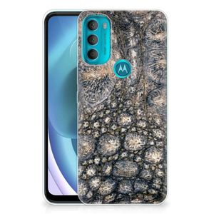 Motorola Moto G71 5G TPU Hoesje Krokodillenprint