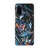 Black Unicorn: Volledig geprint Samsung Galaxy S20 Hoesje