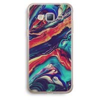 Chameleon Sun: Samsung Galaxy J3 (2016) Transparant Hoesje Chameleon Sun: Samsung Galaxy J3 (2016) Transparant Hoesje