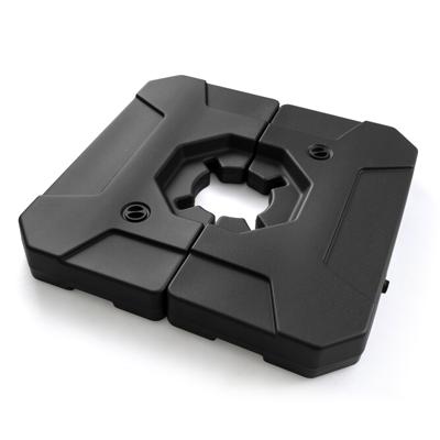 Paraplubak Met Contragewichtbasis Tweedelige Vierkante Voetplaat Met Water Te Vullen Paraplubak Met Handvat