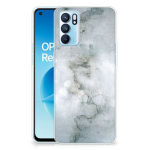 Hoesje maken OPPO Reno 6 5G Painting Grey