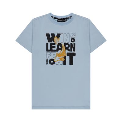 Touzani zomer t-shirt jongens - licht blauw - Karasugoi