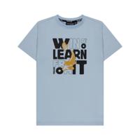 Touzani zomer t-shirt jongens - licht blauw - Karasugoi