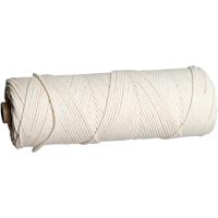 Creativ Company Lont voor bijenwas vellen, voor gebruik met kaarsen die zijn gemaakt van platen bijenwas, afm 3, dikte 2-3 mm, 100 gr, 80 m/ 1 rol
