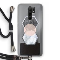Creatieve toets: Xiaomi Redmi 9 Transparant Hoesje met koord