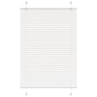 VidaXL Plissé rolgordijn 100x150 cm stofbreedte 99,4cm polyester wit