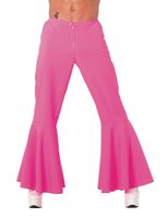 Hippie broek heren roze