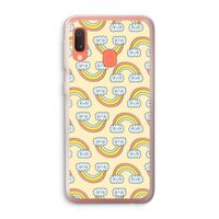 Regenboog: Samsung Galaxy A20e Transparant Hoesje